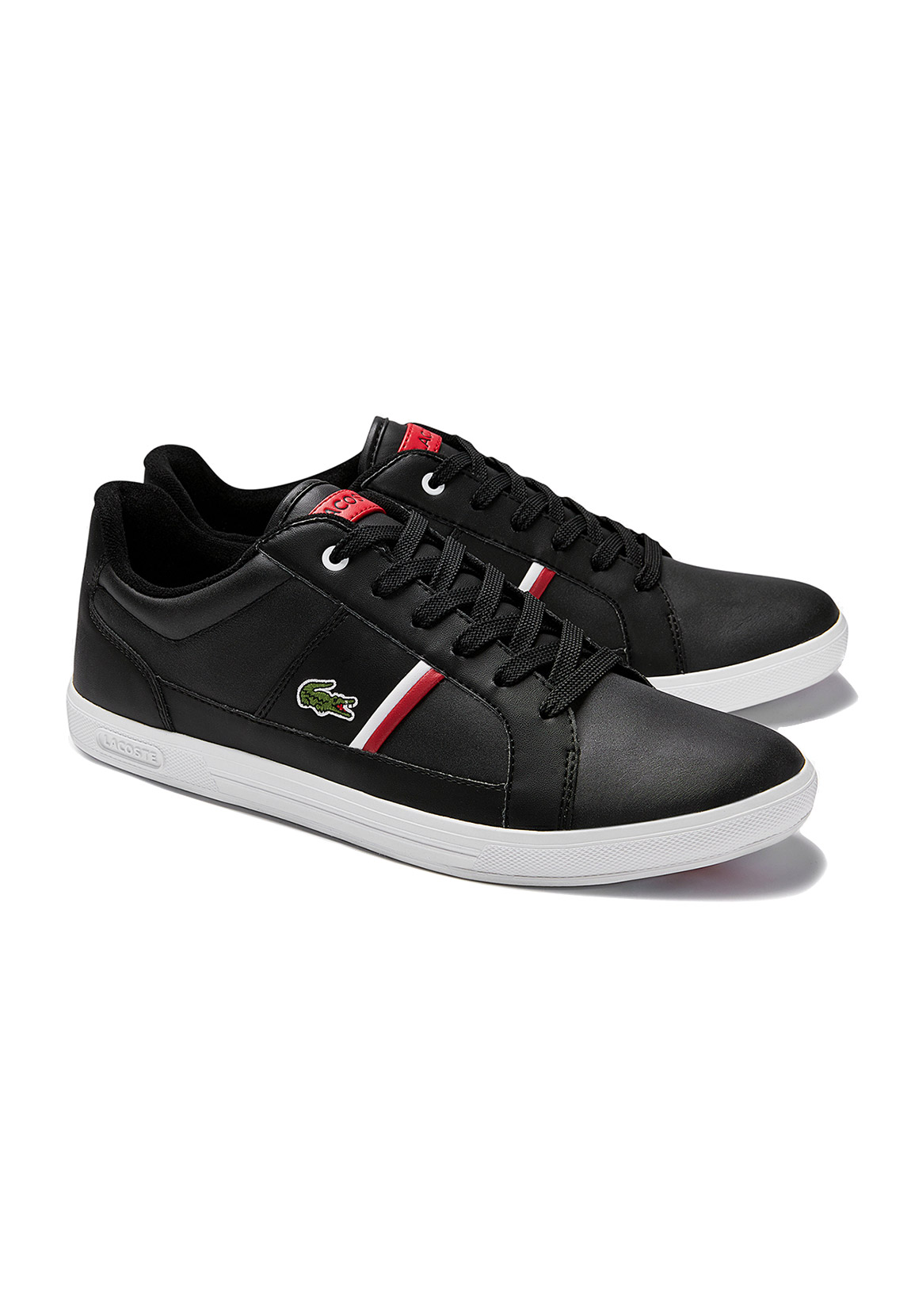 Lacoste Herren Sneaker EUROPA 0120 1 SMA 7-40SMA0007312 BLK WHT Schwarz günstig online kaufen