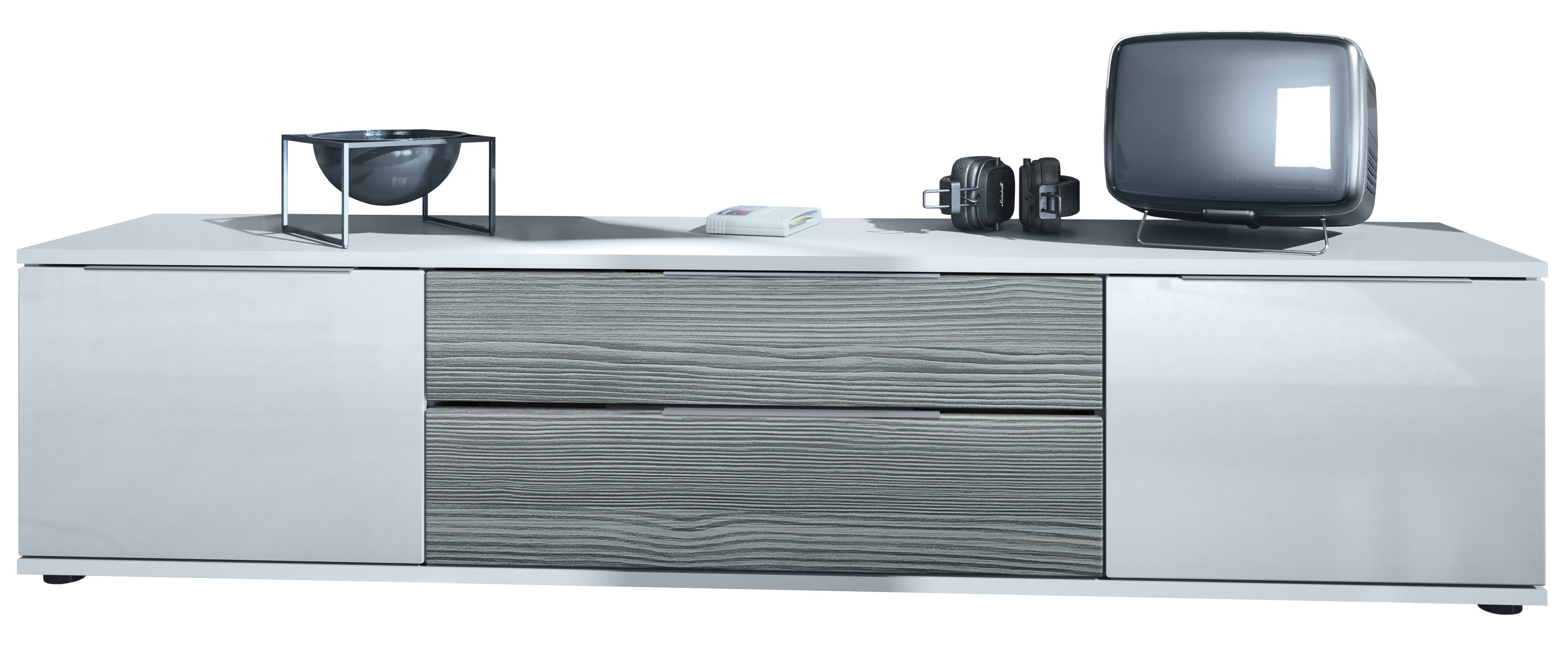 Vladon Lowboard Linio V2 (Fernsehtisch, mit günstig online kaufen
