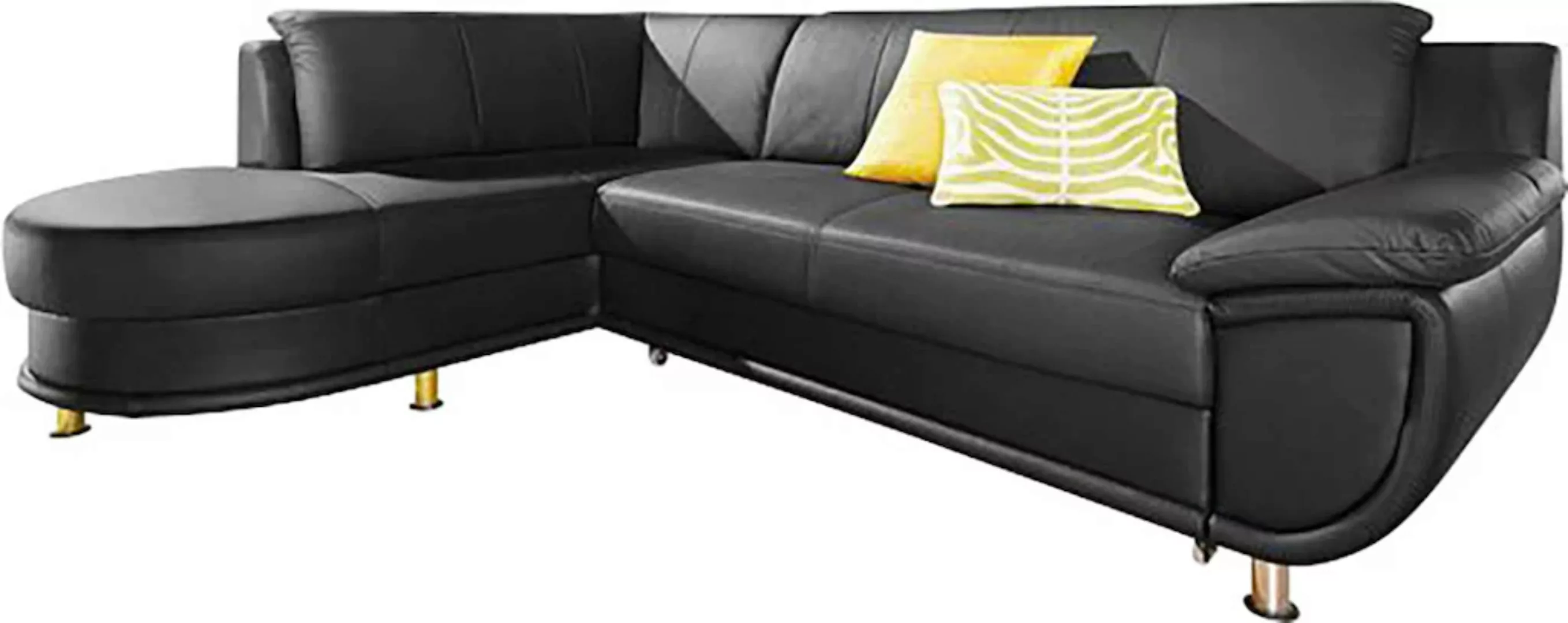 TRENDMANUFAKTUR Ecksofa Rondo II, L-Form, wahlweise mit Federkern, wahlweis günstig online kaufen