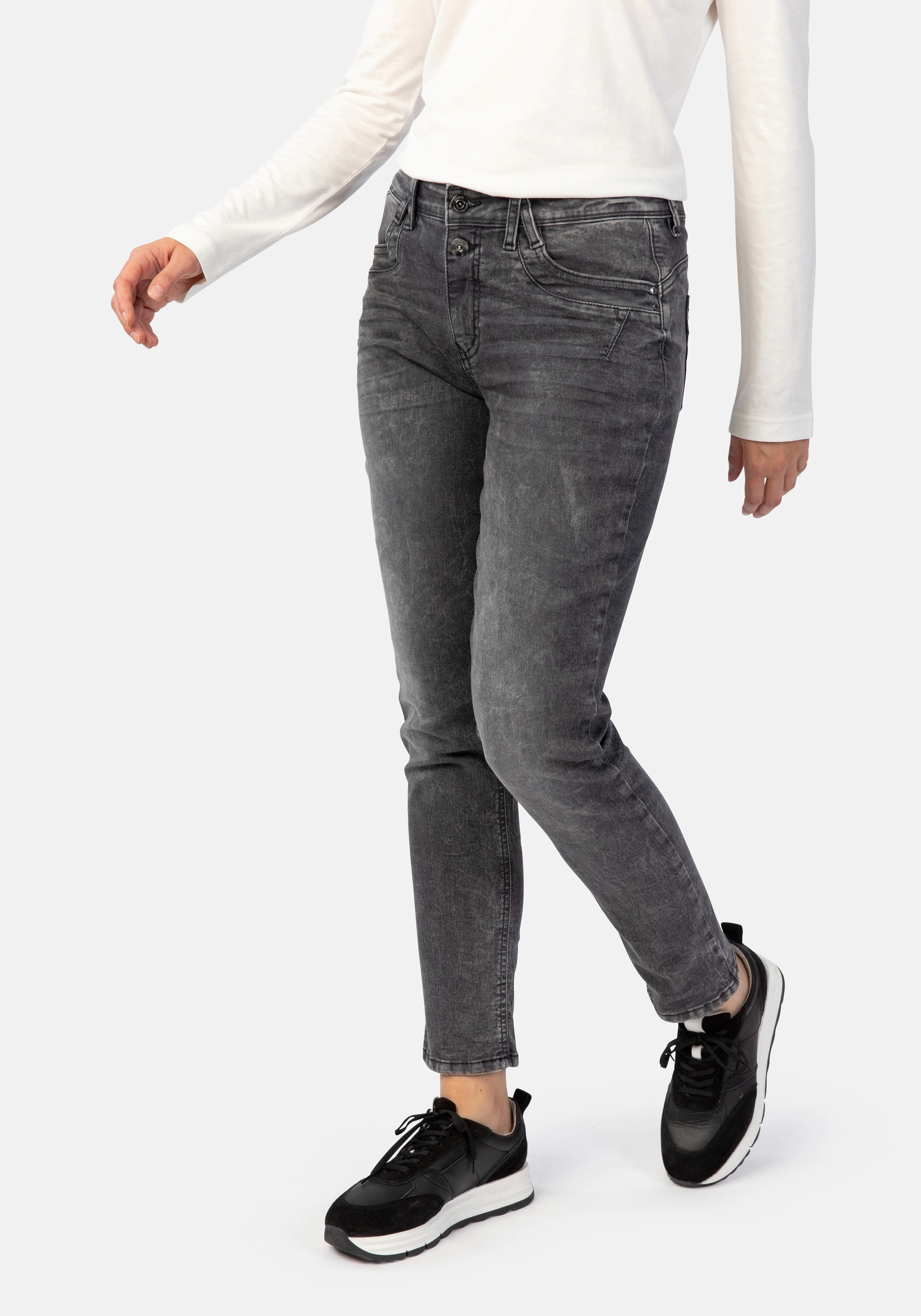 STOOKER WOMEN Boyfriend-Jeans "Davos Denim used Boyfriend Fit", Jeans Boyfr günstig online kaufen