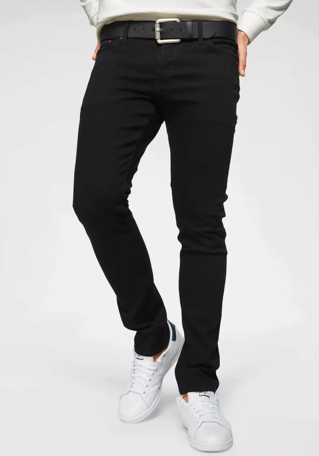 Jack & Jones Herren Jeans JJIGLENN JJORIGINAL AM 816 Slim Fit - Schwarz - B günstig online kaufen