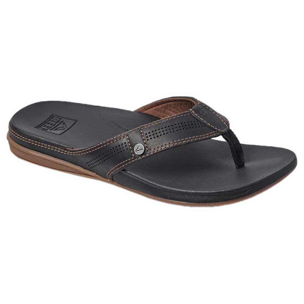 Reef Cushion Bounce Lux Flip Flops EU 46 Black / Brown / Oxford günstig online kaufen