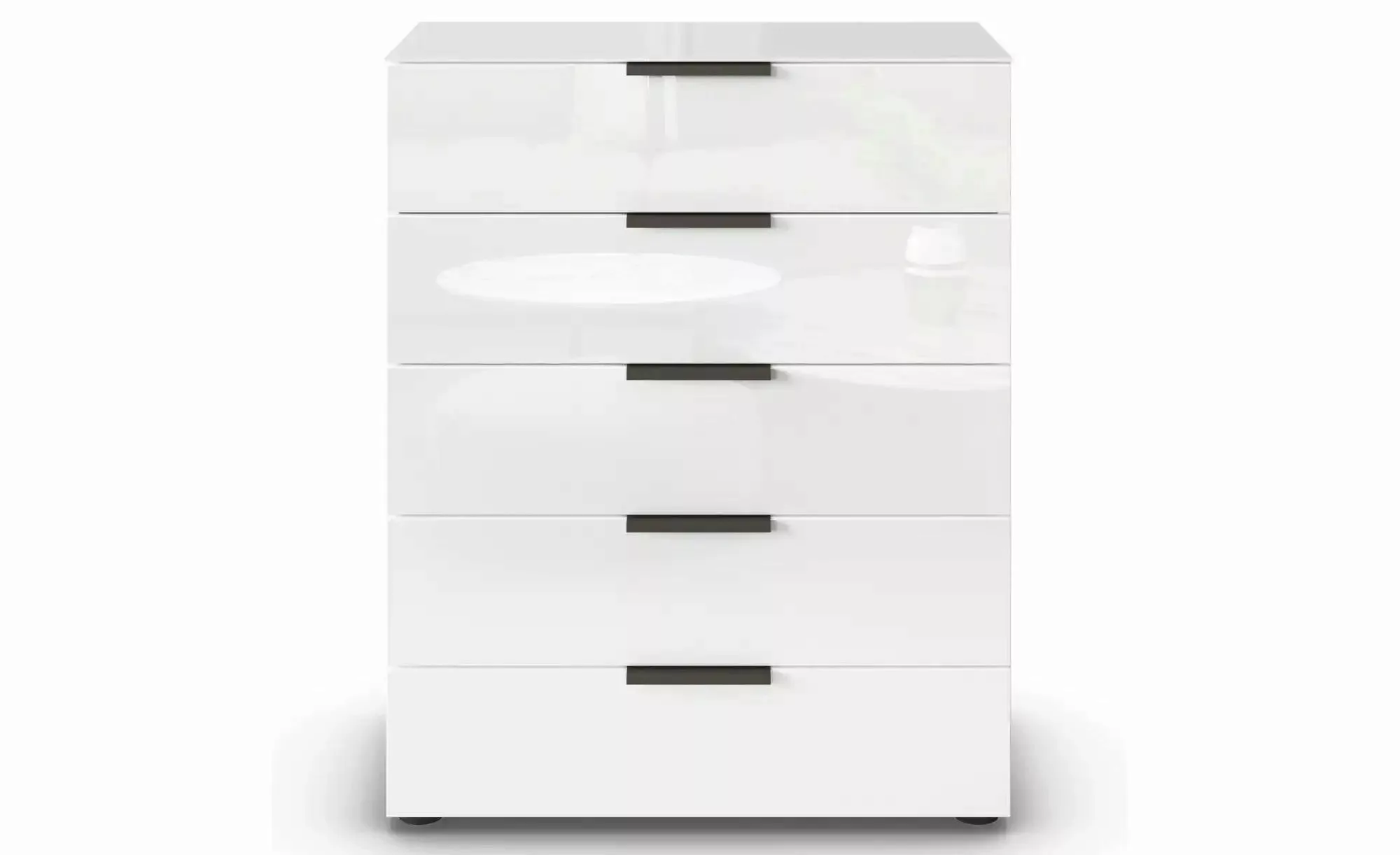 Kommode   ¦ weiß ¦ Maße (cm): B: 80 H: 99 Kommoden & Sideboards > Kommoden günstig online kaufen