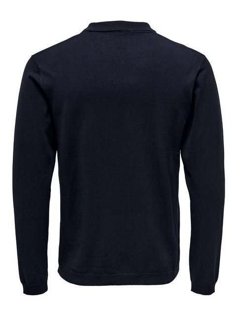 ONLY & SONS Strickpullover Polo Langarm Shirt Basic Pullover ONSWYLER 5426 günstig online kaufen