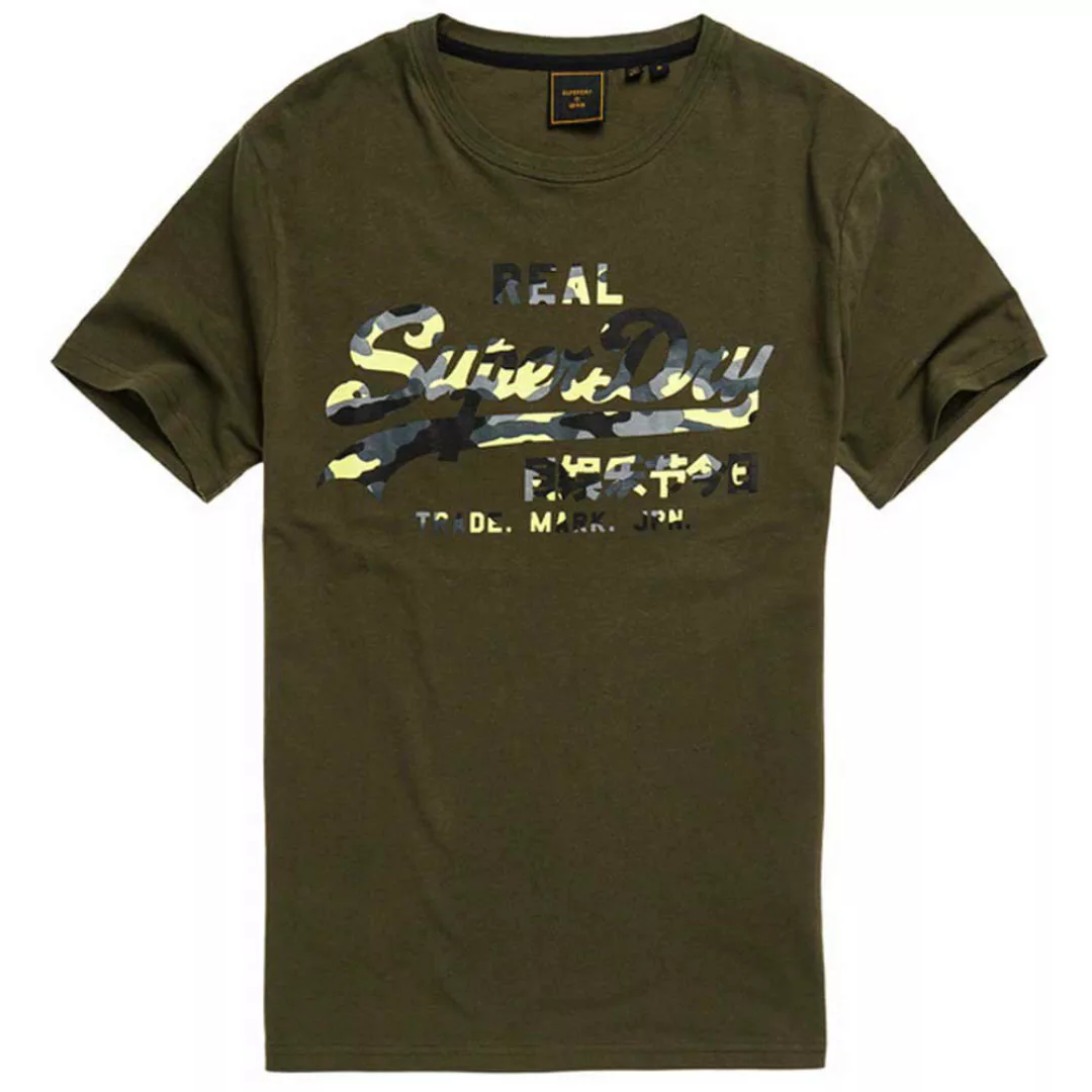 Superdry Vintage Logo Infill Kurzarm T-shirt XL Washed Khaki günstig online kaufen
