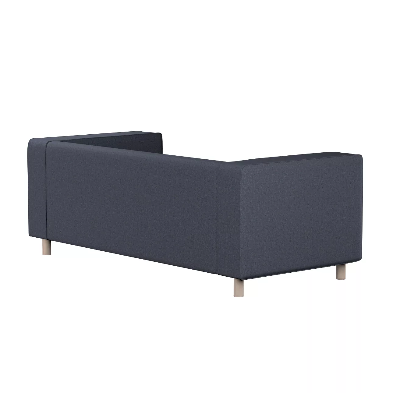 Bezug für Klippan 2-Sitzer Sofa, dunkelblau, Sofahusse, Klippan 2-Sitzer, M günstig online kaufen