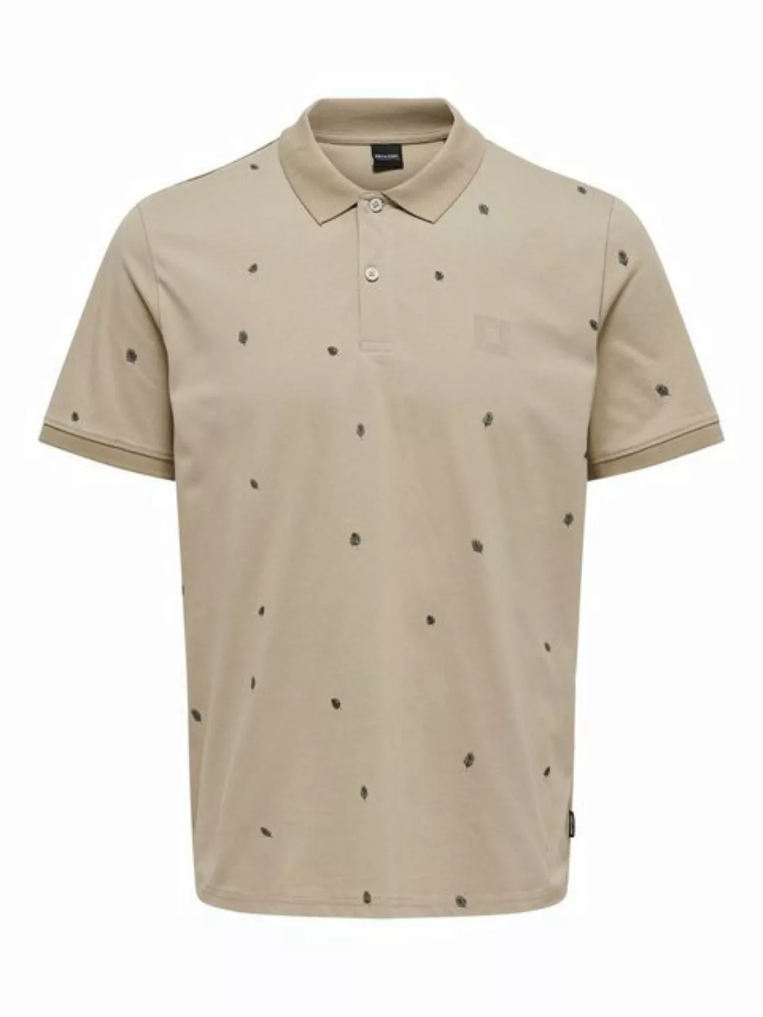 ONLY & SONS Poloshirt Poloshirt aus Baumwolle Klassisches Kurzarm Polohemd günstig online kaufen