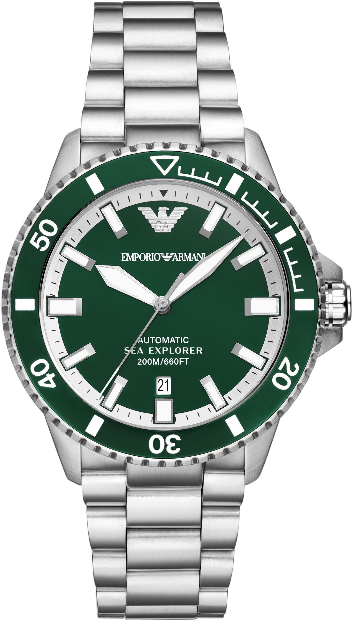 Emporio Armani Automatikuhr SEA EXPLORER AR60080, günstig online kaufen