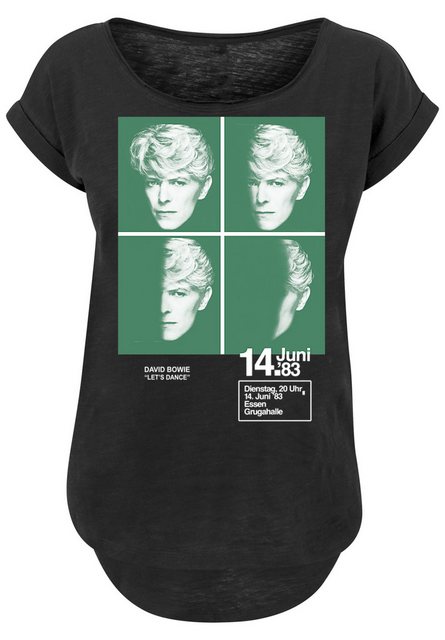 F4NT4STIC T-Shirt David Bowie 1983 Concert Poster' Print günstig online kaufen