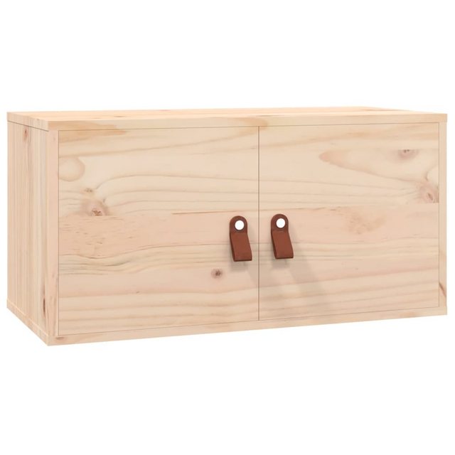 vidaXL Hängeschrank Wandschrank 60x30x30 cm Massivholz Kiefer Hängeschrank günstig online kaufen