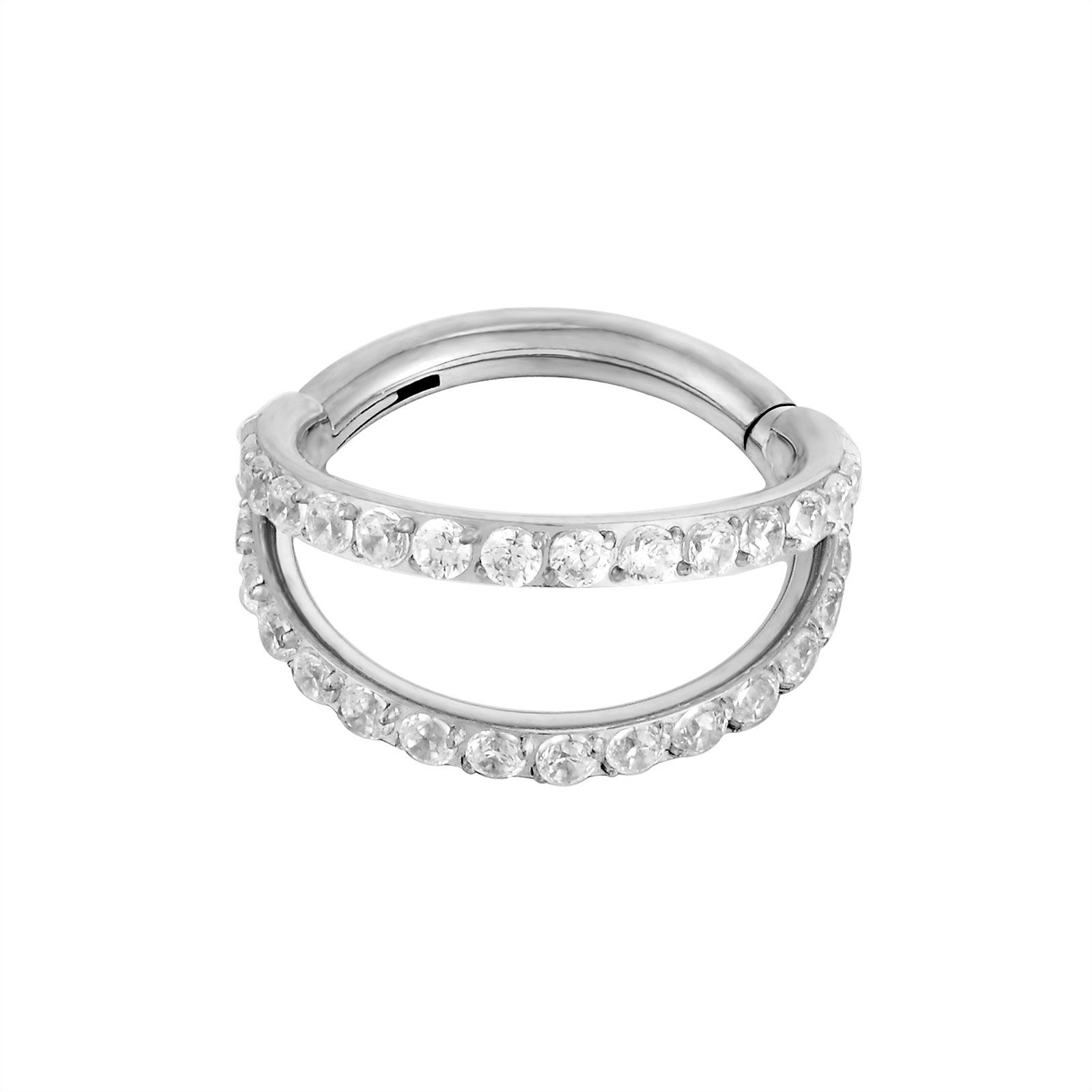 Karisma Nasenpiercing Titan G23 Hinged Segmentring günstig online kaufen