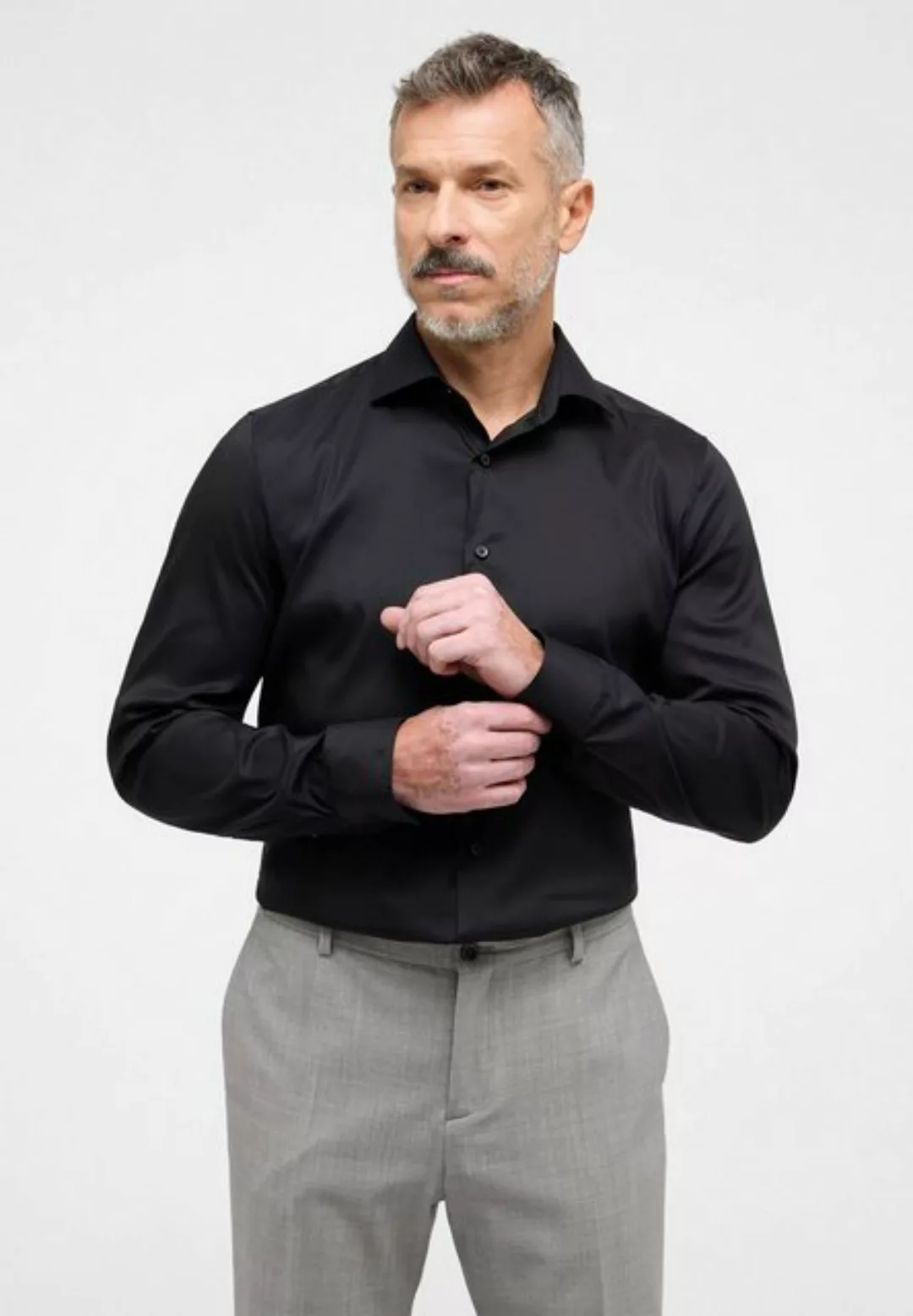 Eterna Businesshemd - Hemd Slim Fit - atmungsaktives Shirt Stretch - ohne B günstig online kaufen