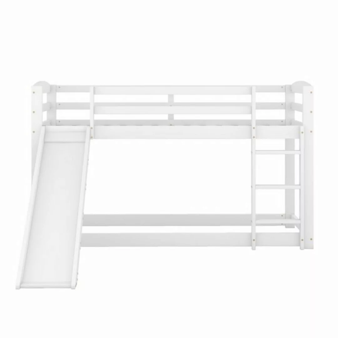 REDOM Etagenbett Kidnerbett für Kinder und Jugendliche (90x200cm, weiß(ETA günstig online kaufen