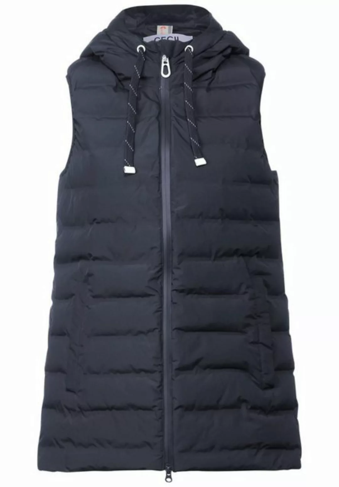 Cecil Shirtweste Welded Long Vest günstig online kaufen