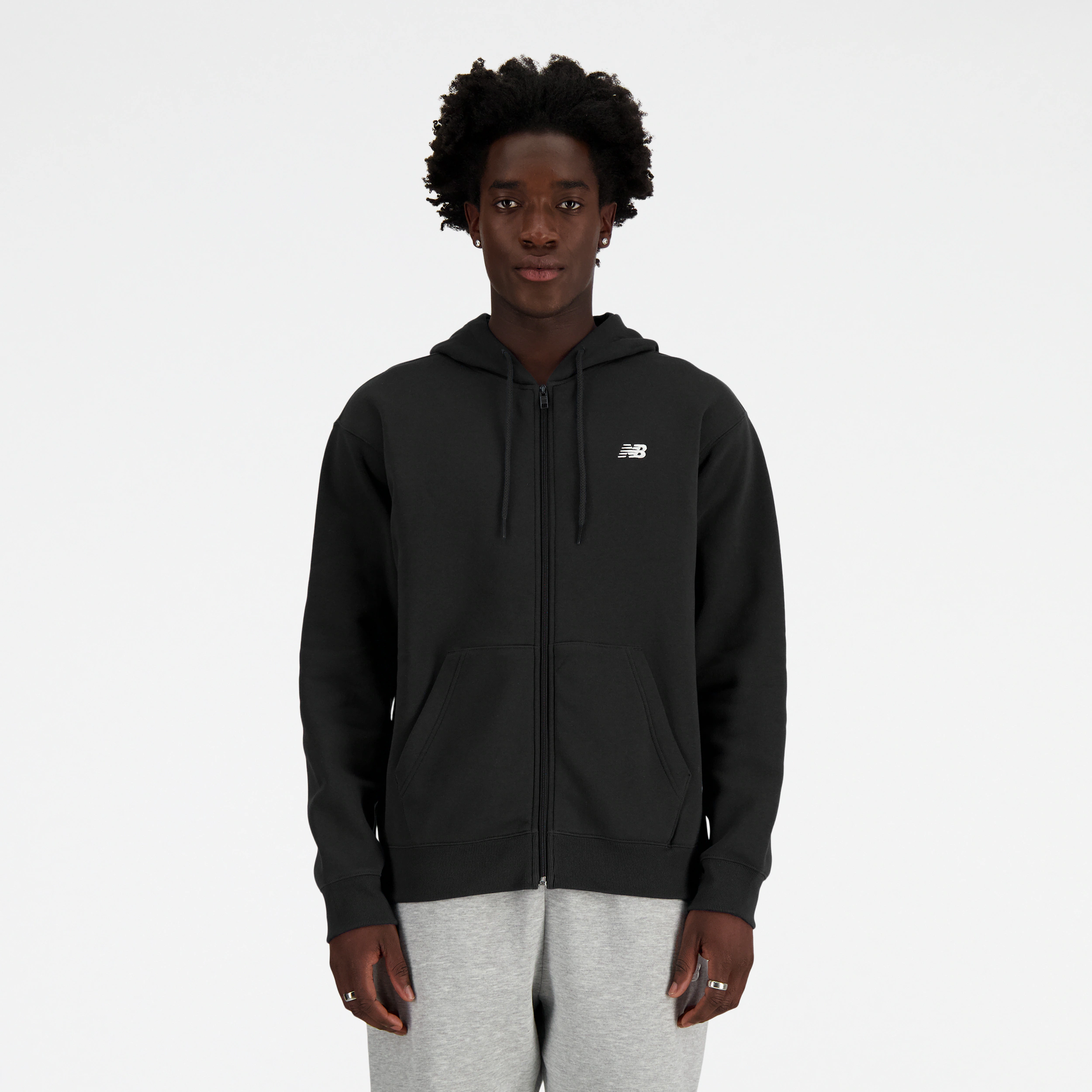 New Balance Sweatjacke "Sport Essentials Logo French Terry Full Zip" günstig online kaufen