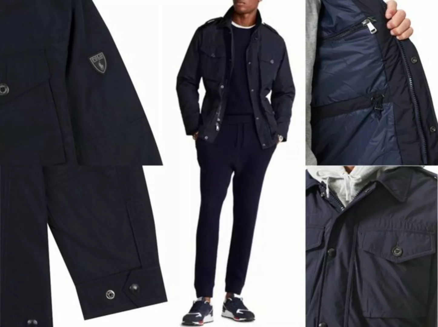 Ralph Lauren Winterjacke Polo Ralph Lauren Troops Lined Field Jacket Milita günstig online kaufen