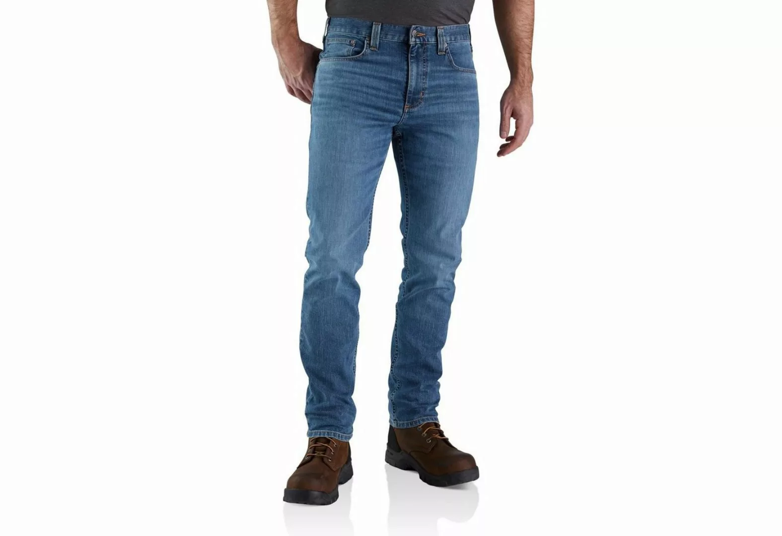 Carhartt Regular-fit-Jeans Carhartt Herren Jeans Rugged Flex Straight Taper günstig online kaufen