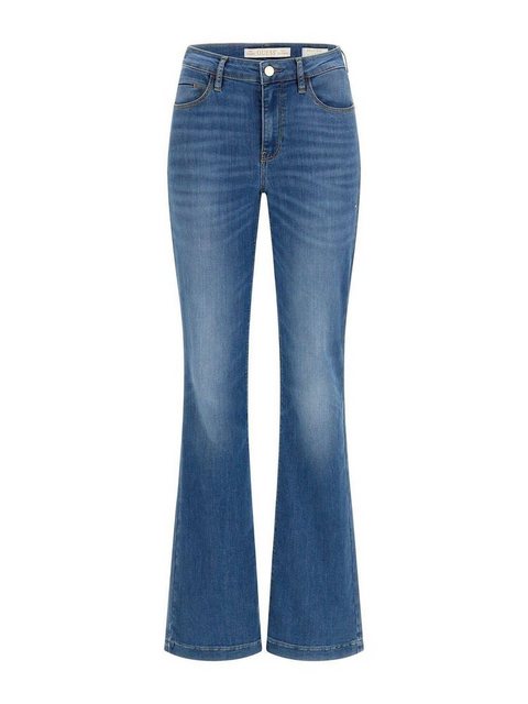 Guess 5-Pocket-Jeans Damen Jeans SEXY BOOT Slim Fit (1-tlg) günstig online kaufen