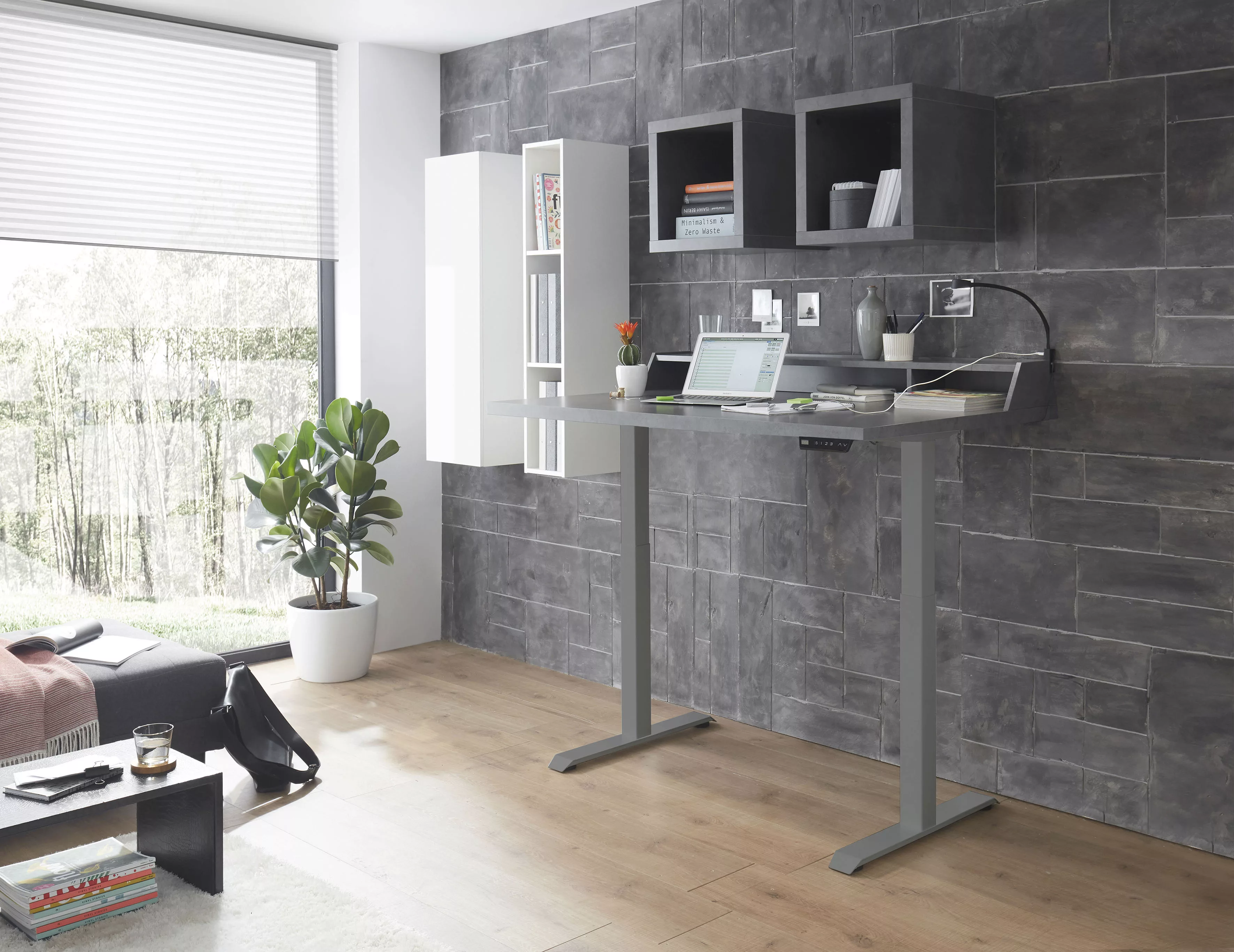 Mäusbacher Schreibtisch »Big System Office«, Breite 120 cm, elektrisch höhe günstig online kaufen