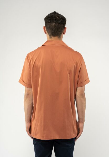 Herren Hemd Mit Bowling-kragen Kurzärmlig Mohan günstig online kaufen