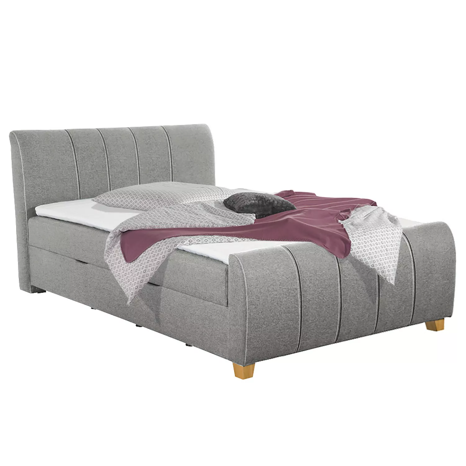 home24 Boxspringbett Noble County günstig online kaufen