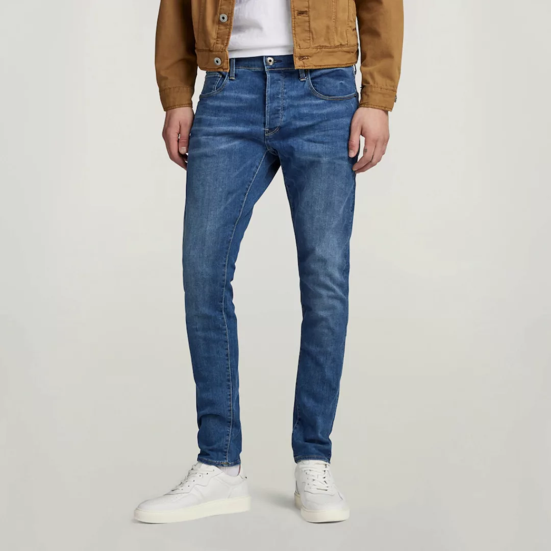 G-STAR Slim-fit-Jeans "3301 Slim", mit leichten Used-Effekten günstig online kaufen