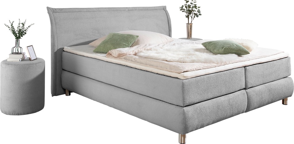 INOSIGN Boxspringbett ""Coloma" erhältlich in H2, H3 oder H4 inkl. Topper", günstig online kaufen