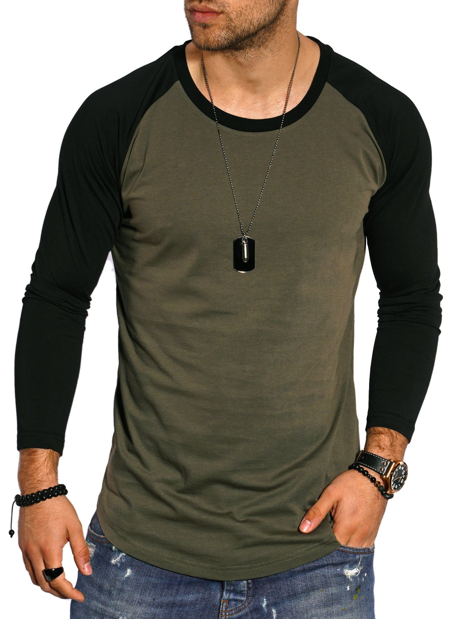 Style-Division Longsleeve SDGLENDALE Basic Shirt im günstig online kaufen