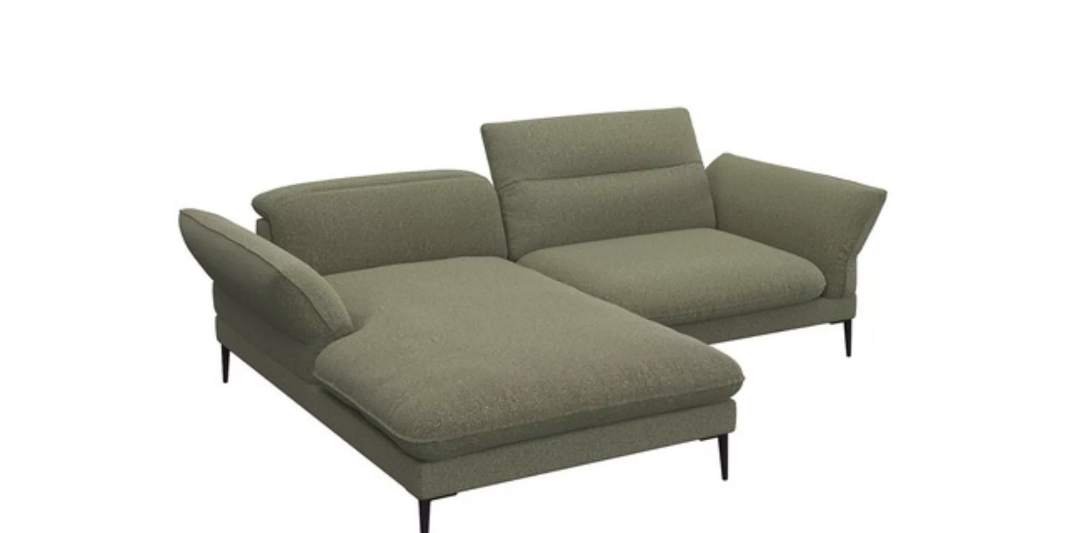 FLEXLUX Ecksofa »Salino, Funktionssofa mit Recamiere, Relaxsofa, Ecksofa«, günstig online kaufen