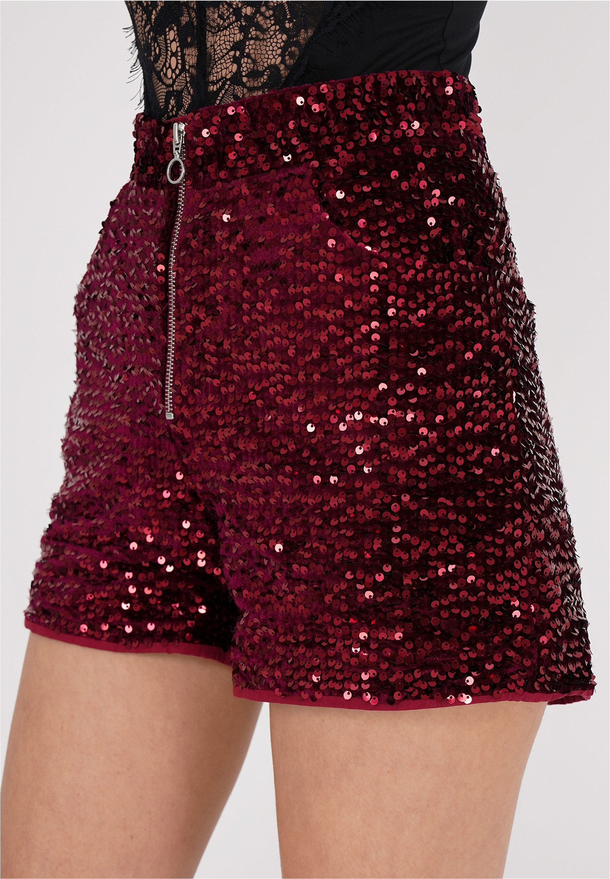 freshlions Shorts "Yara", (1 tlg.), mit glitzerndem Paillettenbesatz günstig online kaufen