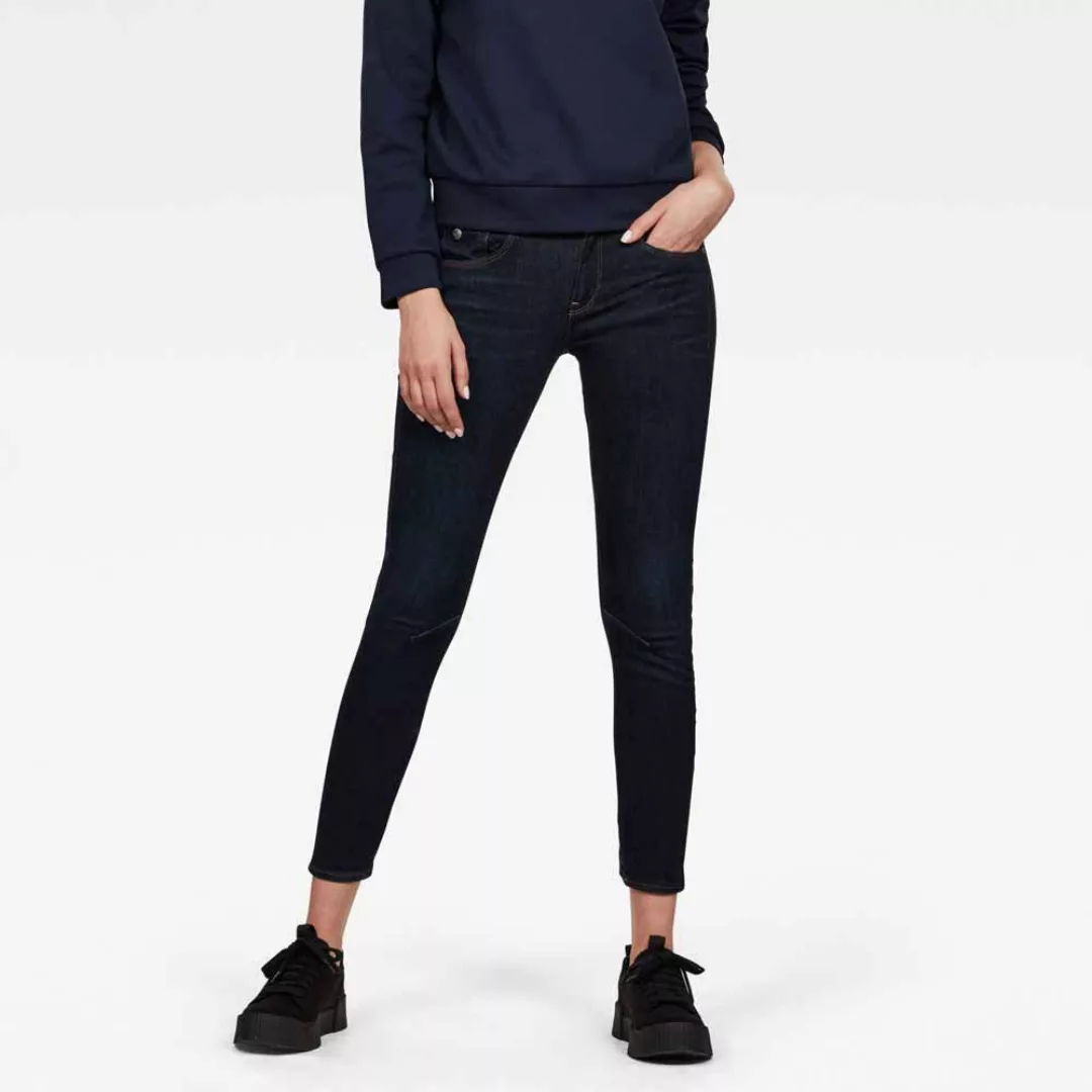 G-star Arc 3d Mid Waist Skinny Jeans 23 Dark Aged günstig online kaufen