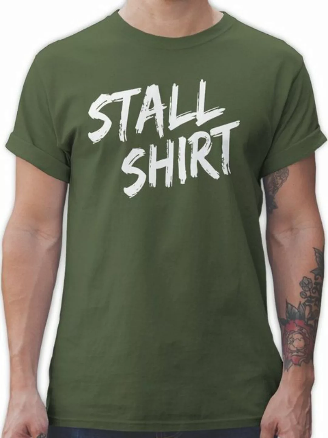 Shirtracer T-Shirt Stallshirt Distressed Pferd günstig online kaufen