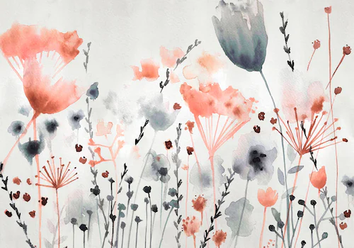 Art for the home Fototapete »Watercoloured Meadow« günstig online kaufen