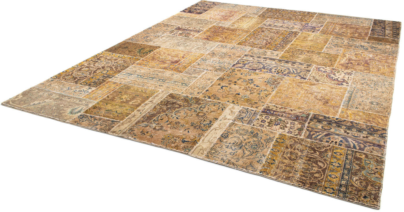 morgenland Teppich »Patchwork - 301 x 241 cm - mehrfarbig«, rechteckig, Woh günstig online kaufen