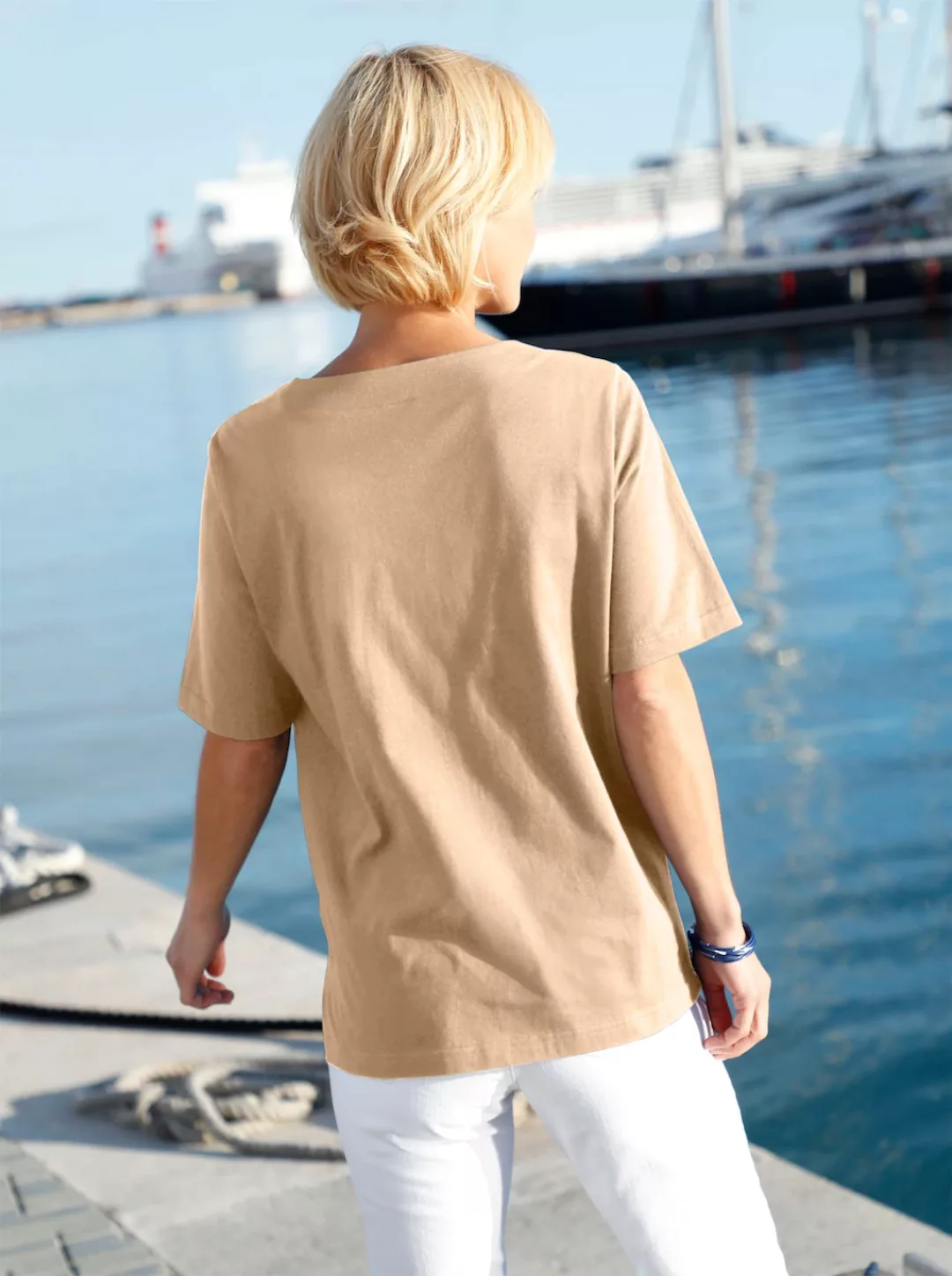 Casual Looks Kurzarmshirt "Shirt", (1 tlg.) günstig online kaufen