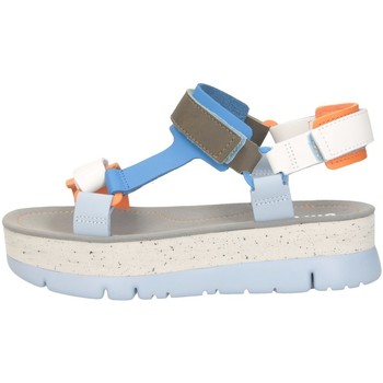 Camper  Sandalen k201037 Sandalen Frau Multi Blue White Green Orange günstig online kaufen