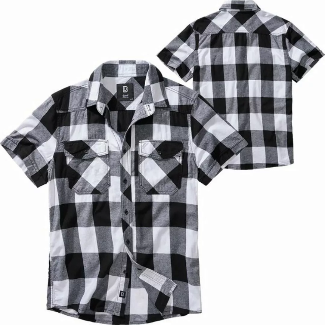 Brandit Langarmhemd Check Shirt Short Sleeve günstig online kaufen