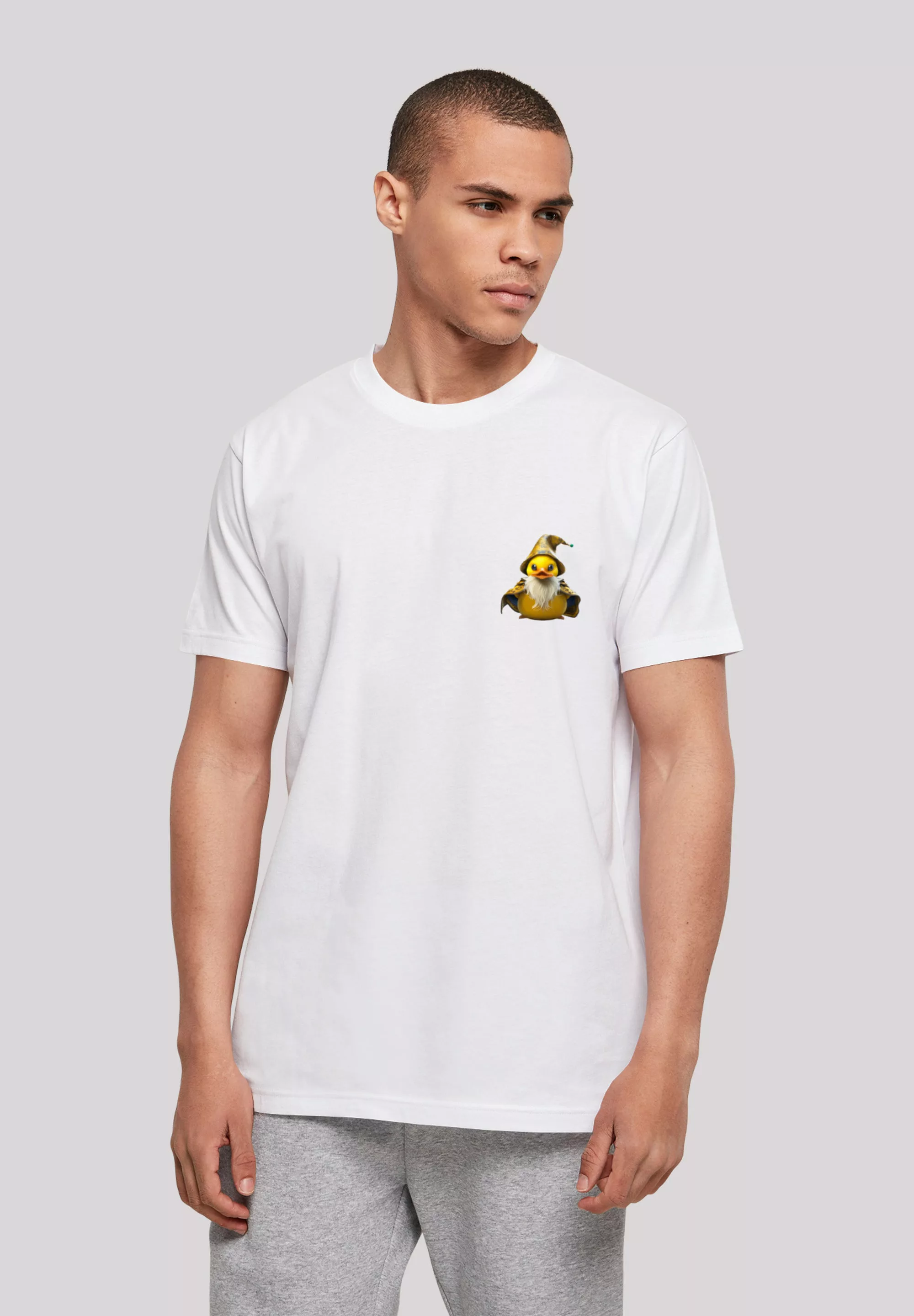 F4NT4STIC T-Shirt "Rubber Duck Wizard TEE UNISEX", Print günstig online kaufen