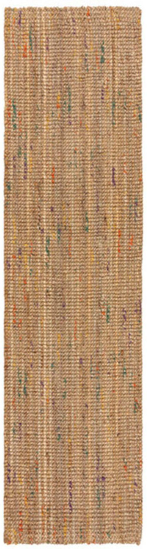 FLAIR RUGS Läufer »Jute Boucle«, rechteckig, 7 mm Höhe, aus 100% Jute, mit günstig online kaufen