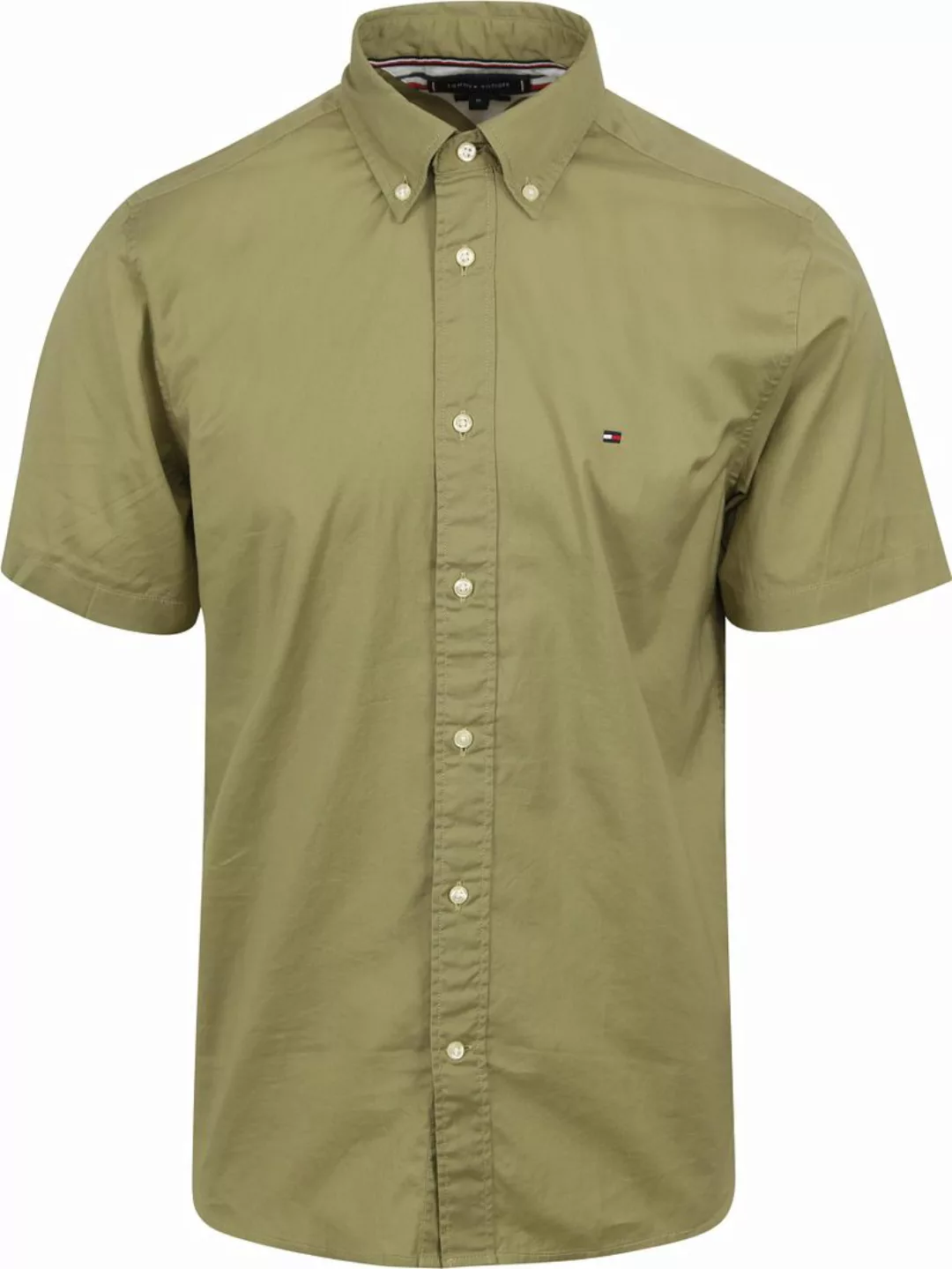 Tommy Hilfiger Kurzarmhemd "FLEX POPLIN RF SHIRT S/S", mit Hemdblusenkragen günstig online kaufen