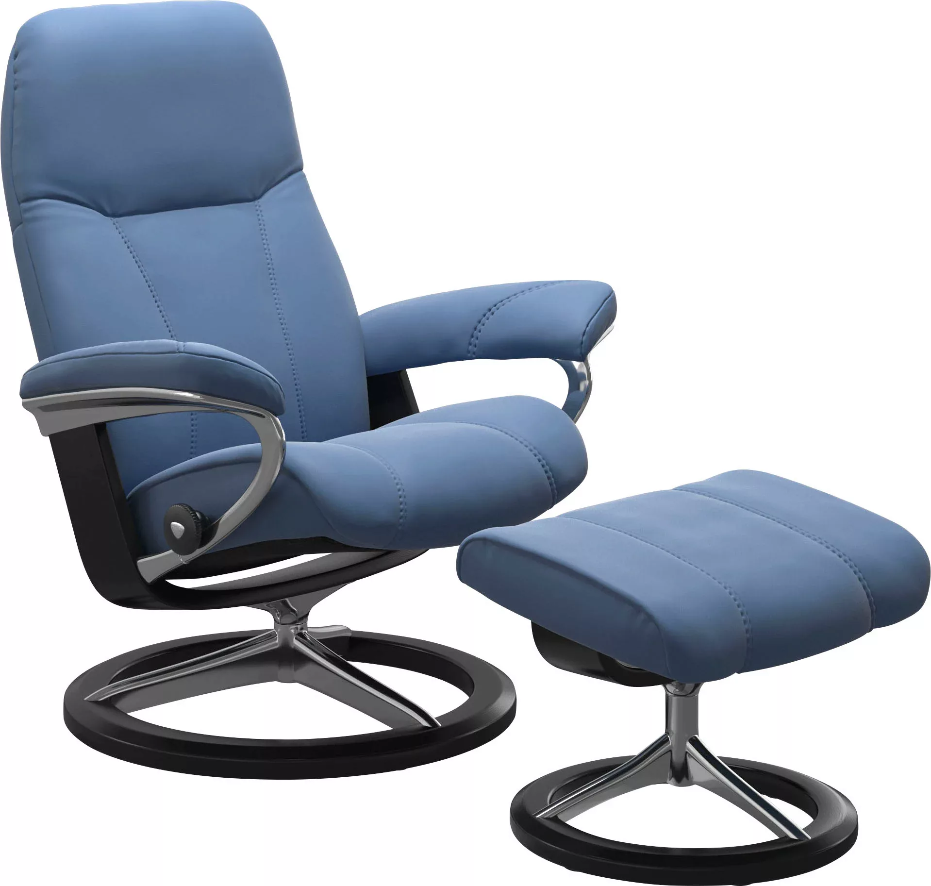 Stressless Relaxsessel "Consul", mit Signature Base, Größe L, Gestell Schwa günstig online kaufen