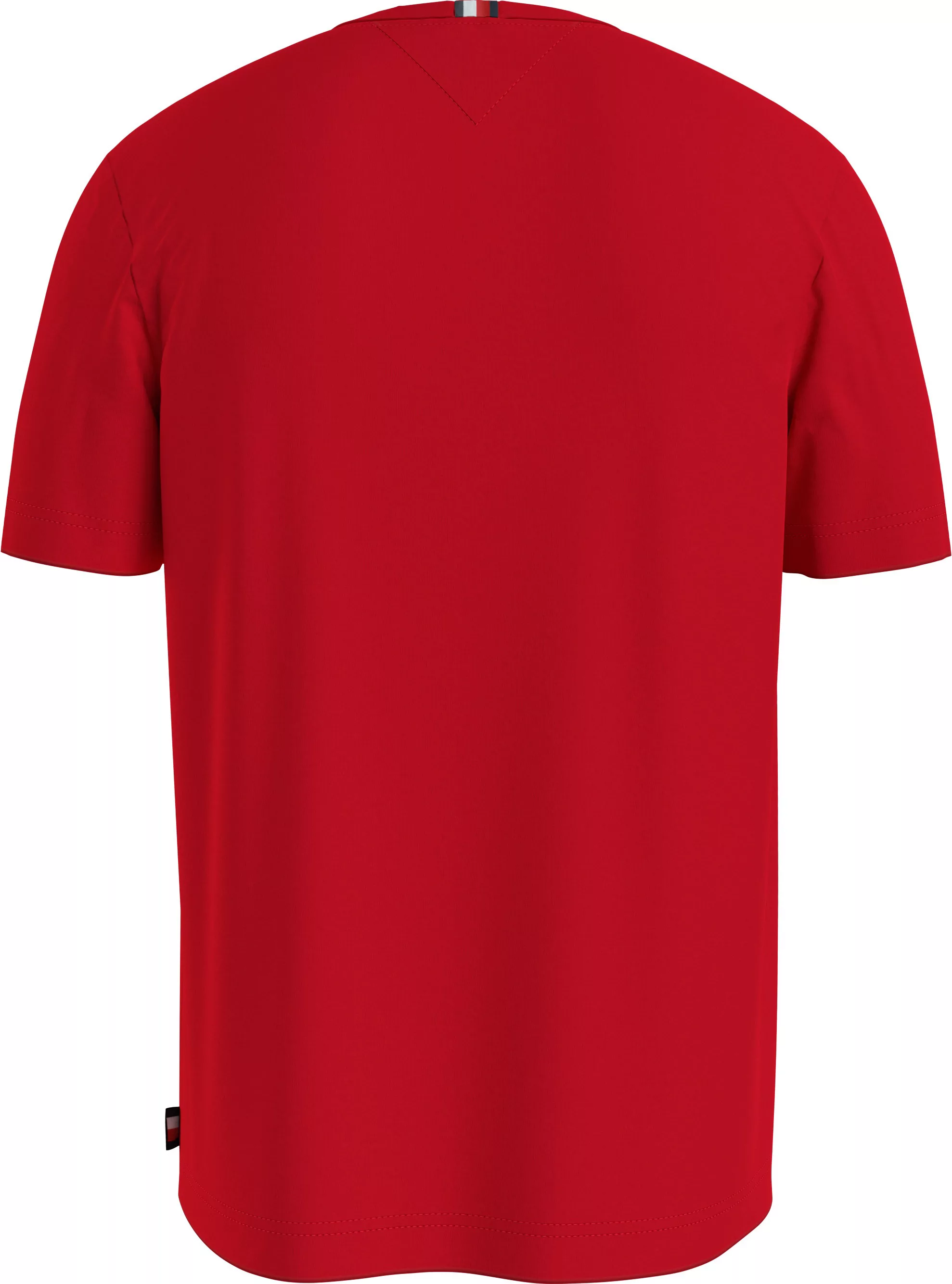 Tommy Hilfiger T-Shirt "MONOTYPE CHEST STRIPE TEE", mit Markenlogo günstig online kaufen