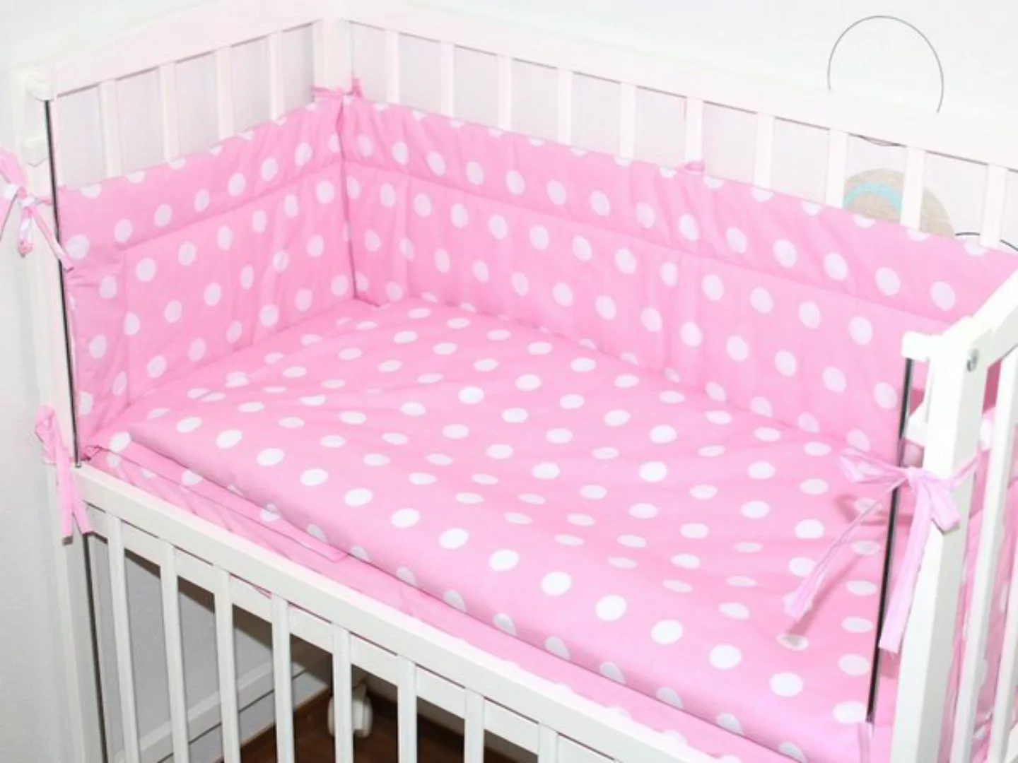 Primawela Beistellbett Baby Bettwäsche für Beistellbett mit Nestchen Spannb günstig online kaufen