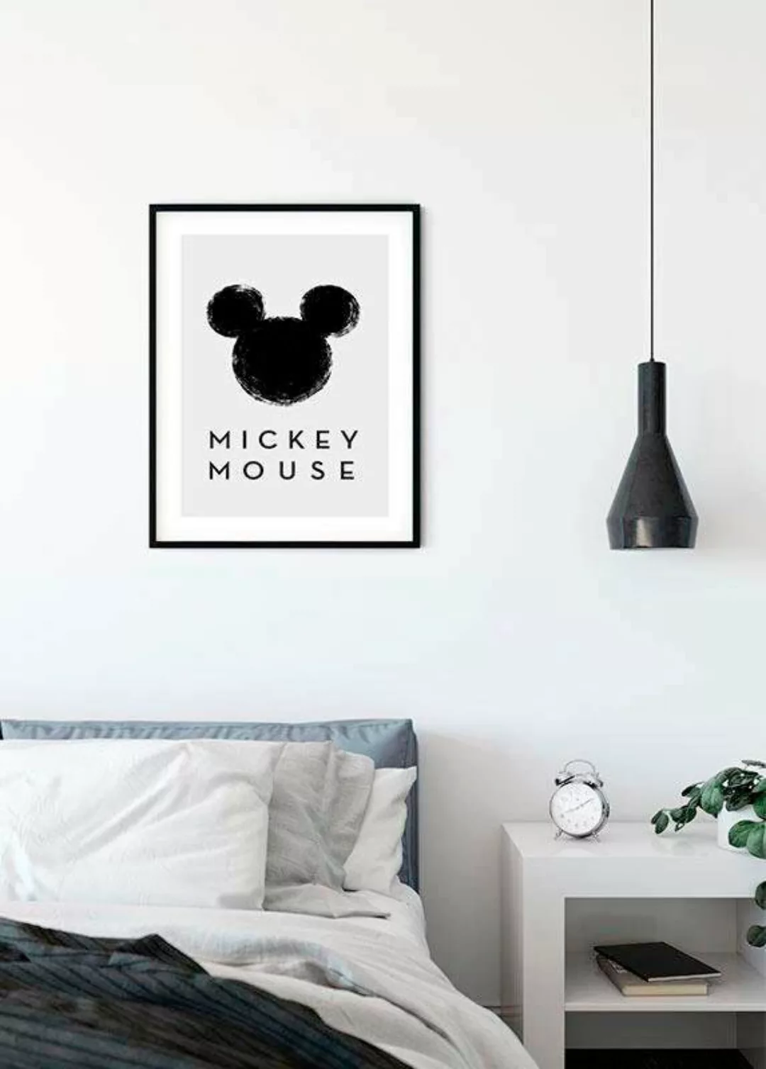 Komar Poster "Mickey Mouse Silhouette", Disney, (1 St.), Kinderzimmer, Schl günstig online kaufen