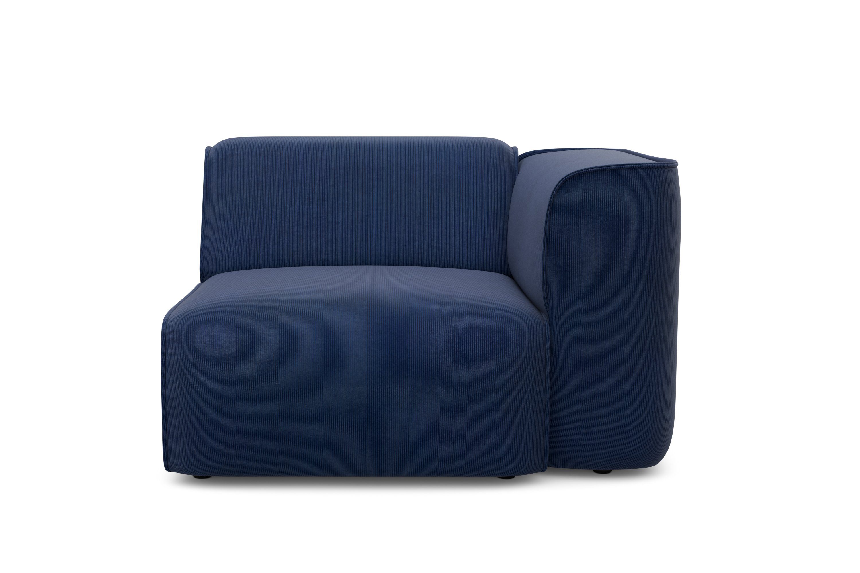 RAUM.ID Sessel "Merid Sofa-Eckelement, Maße B/T/H: 109/97/46 cm", als Modul günstig online kaufen