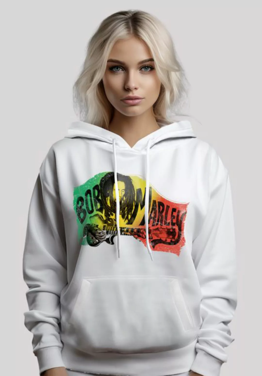 F4NT4STIC Kapuzenpullover "Bob Marley Chords Reggae Music", Premium Qualitä günstig online kaufen