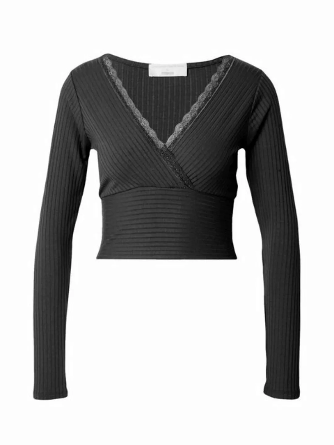 Guido Maria Kretschmer Women Langarmshirt Giulia (1-tlg) Spitze, Wickel-Des günstig online kaufen