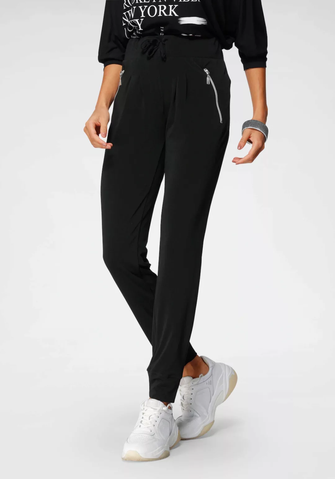 Laura Scott Jogger Pants, mit Reißverschlusstaschen günstig online kaufen