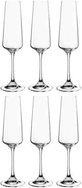 LEONARDO Sektglas »Gläser-Set PALADINO, 220 ml, 6er-Set«, (Set, 6 tlg.), sp günstig online kaufen