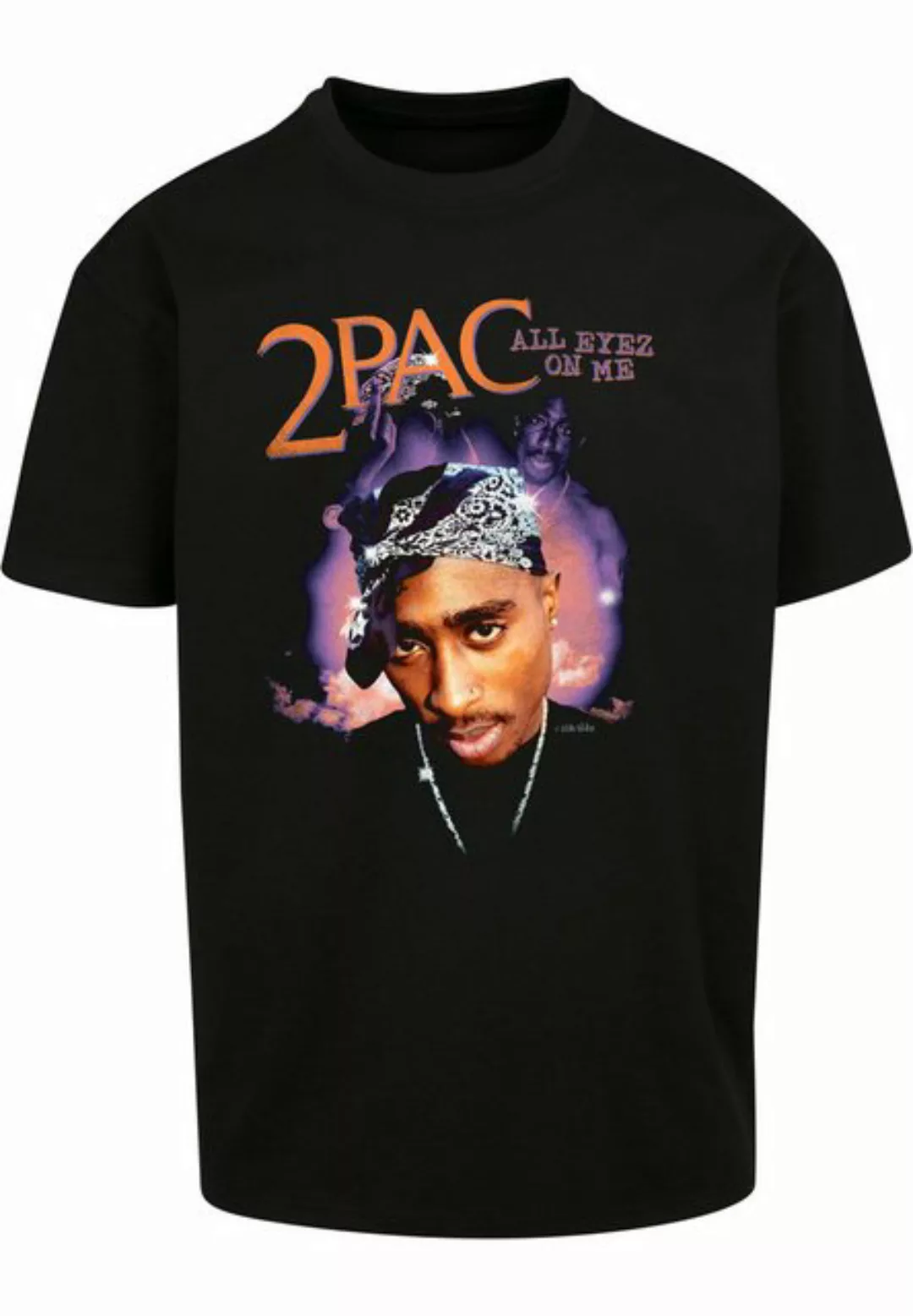 MisterTee T-Shirt MisterTee Herren Tupac All Eyez On Me Anniversary Oversiz günstig online kaufen